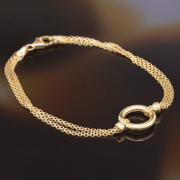 Pulsera “Ronda” Oro Amarillo 375/1000