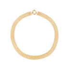 Bracelet "Maille Calera Fermoir Bouée" Or Jaune 375/1000