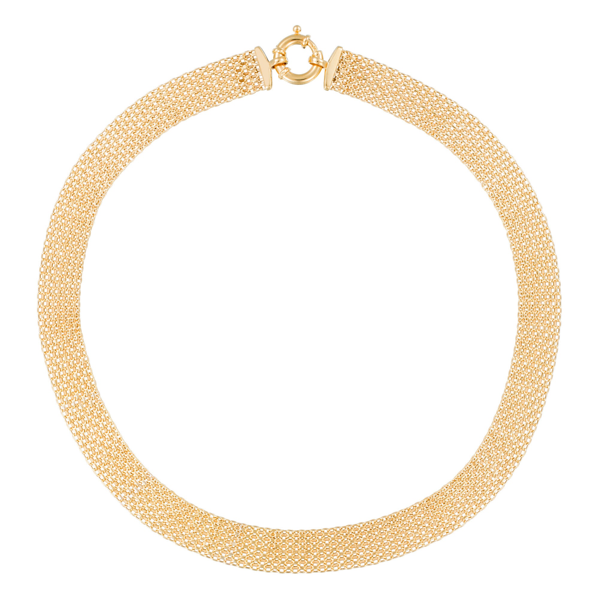 Bracelet "Maille Calera Fermoir Bouée"