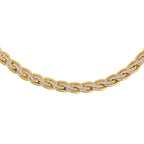 Bracelet Maille "Golya" Or Bicolore 375/1000