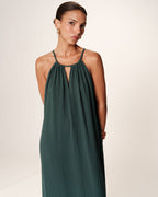 Robe Longue Rubis - Emeraude