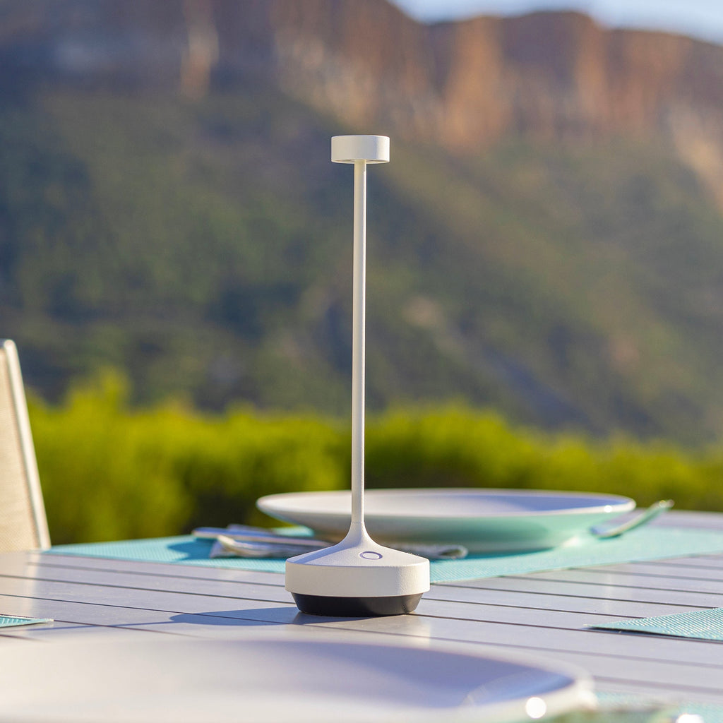 Ruby - Wireless Table Lamp - Steel - White
