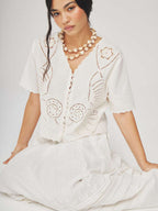 Top Ruila - Ecru
