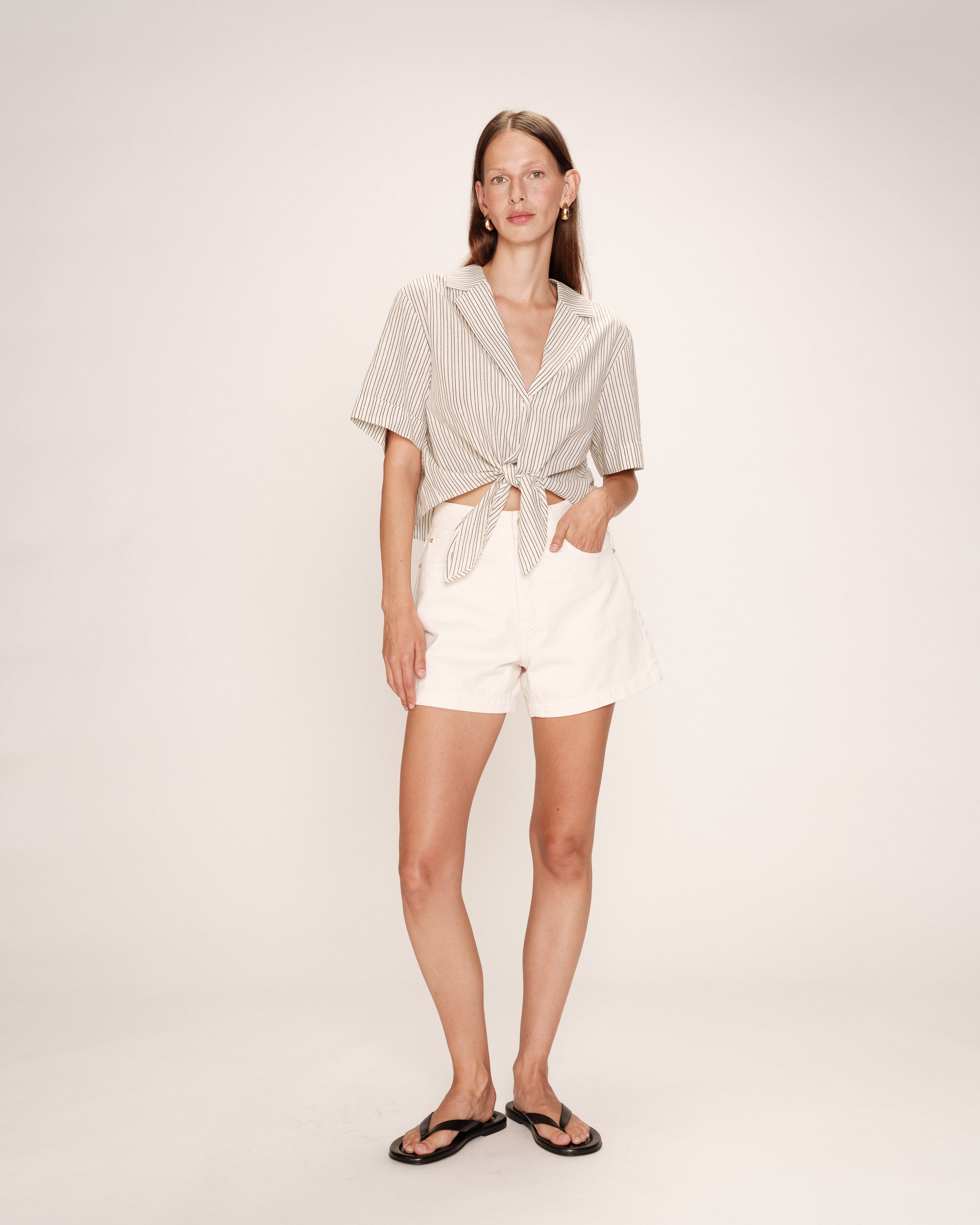 Ruth Shirt - Ecru