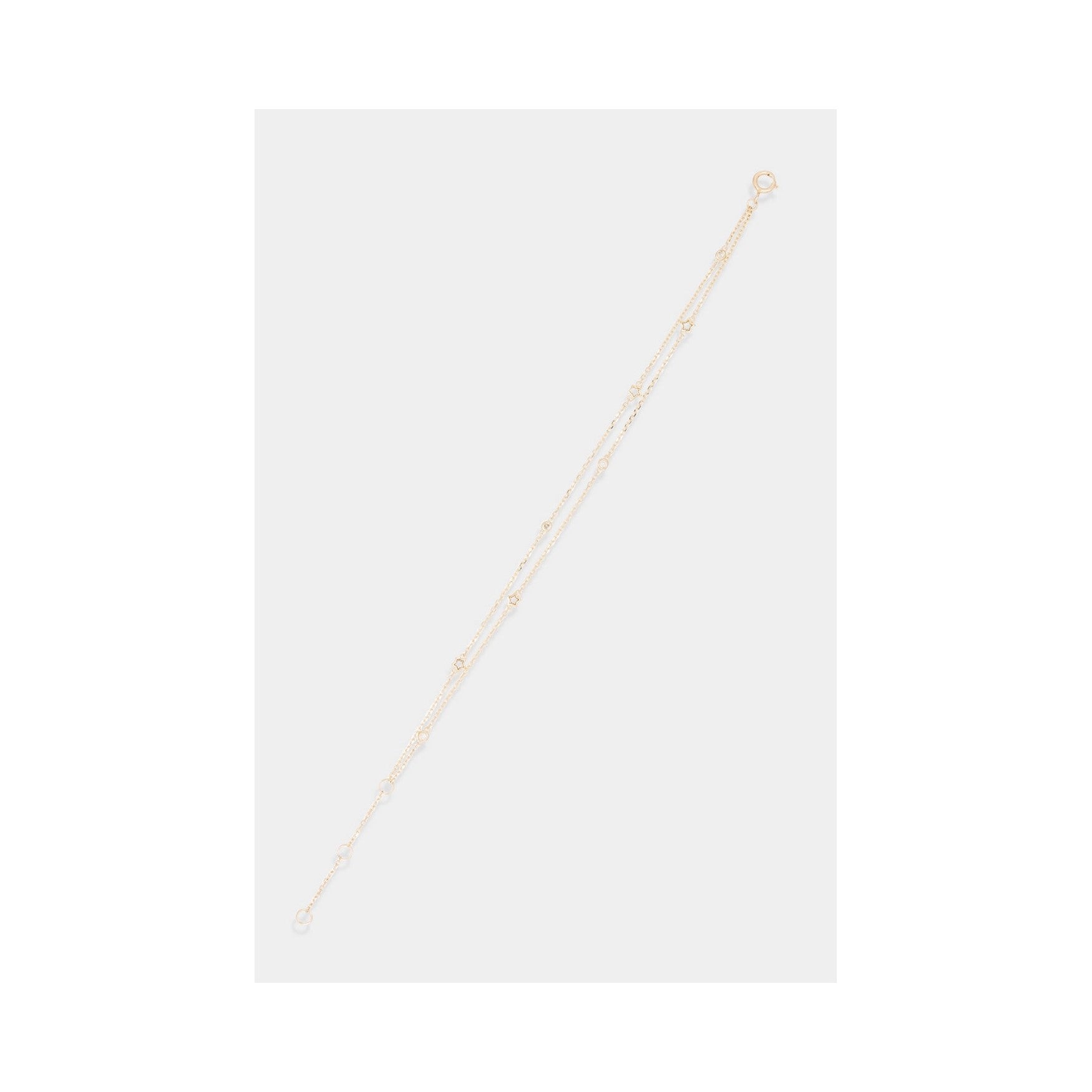Pulsera "Life Line" Diamantes 0.105/8 - Oro Amarillo 375/1000