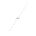 Pulsera “Nunca Sin Ti” 0.113/18 Diamantes – Oro Blanco 375/1000