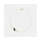 Pulsera "Cayagan" D 0,033/6 & Sa0,5/2 - Oro Amarillo 375/1000