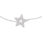 Bracelet "Stars" D0,047/1 - Or Blanc 375/1000
