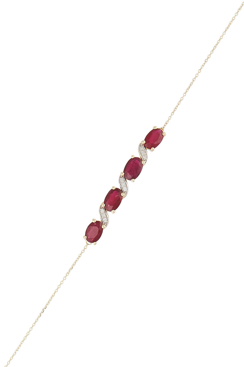 "Baru" Bracelet D 0.050/9  Ruby 2.72/4