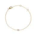 Bracelet "Simply Diamonds" D0,05Ct/9 - Or Jaune