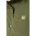 Straight Mid-Length Parka - Khaki - Women