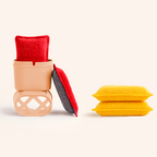 Set Spugne E Spugne Per Bagno