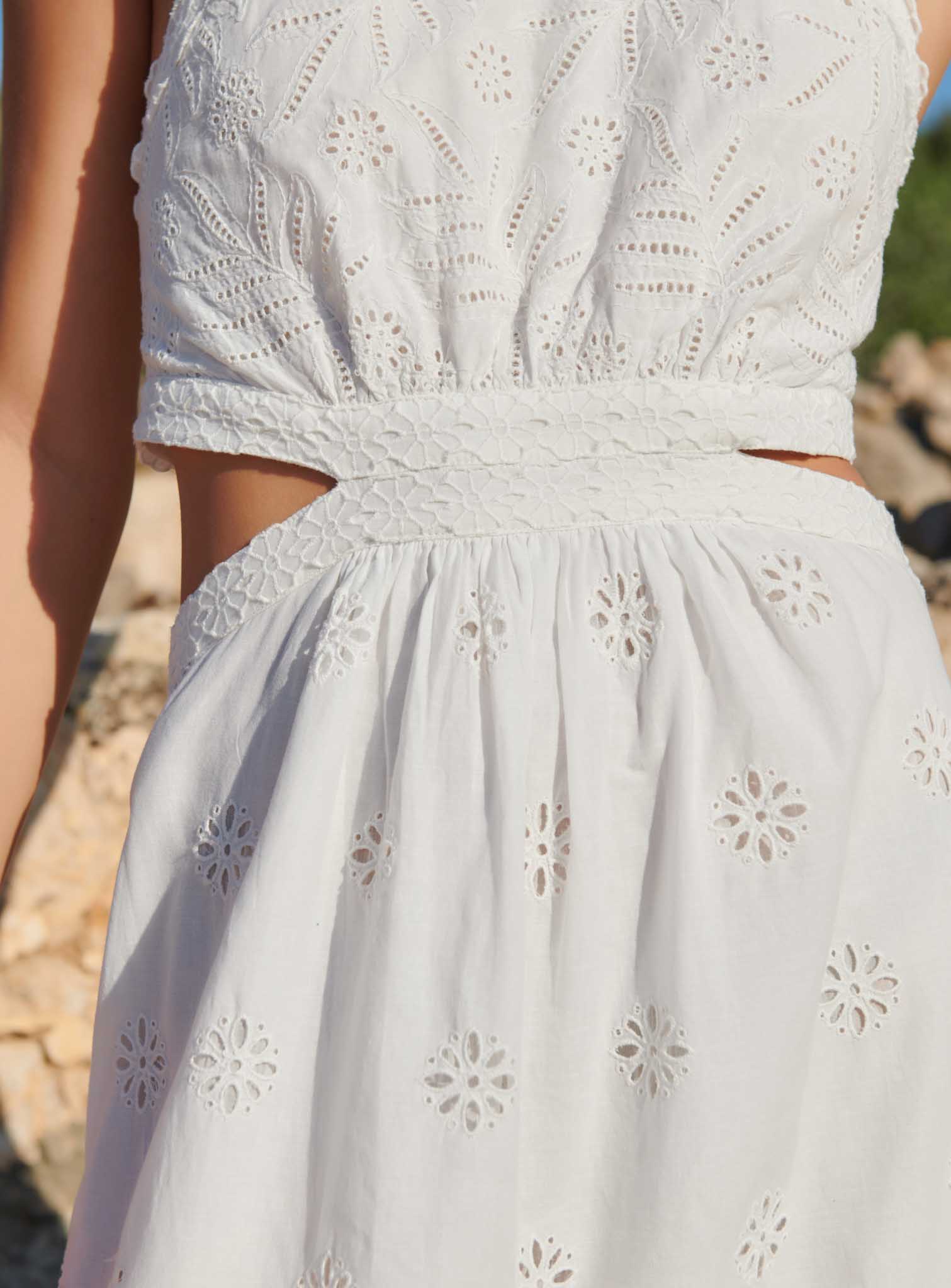 Vestido Raveen Shiffly - Crudo