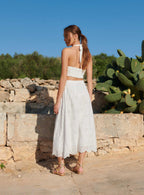 Vestido Raveen Shiffly - Crudo