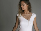 Ravel Ceremony Dress - White
