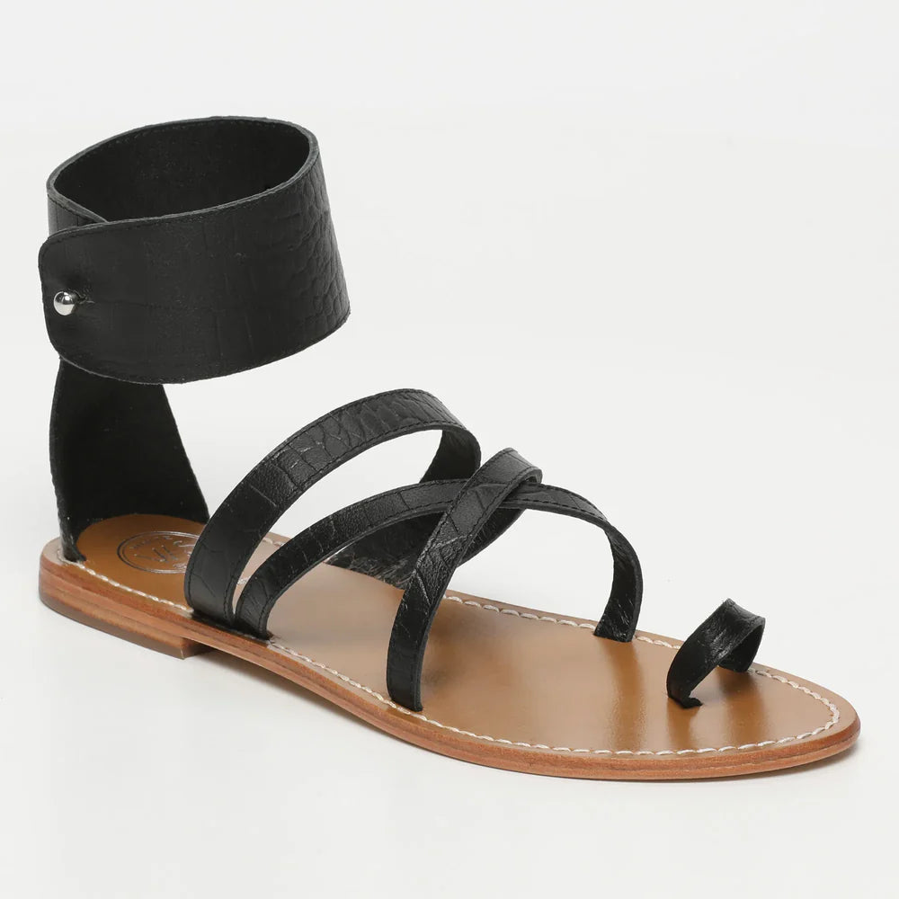 Sandales Darika - Black Croco