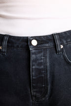 Straight-Leg Black Jeans V2
