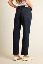 Straight-Leg Black Jeans V2