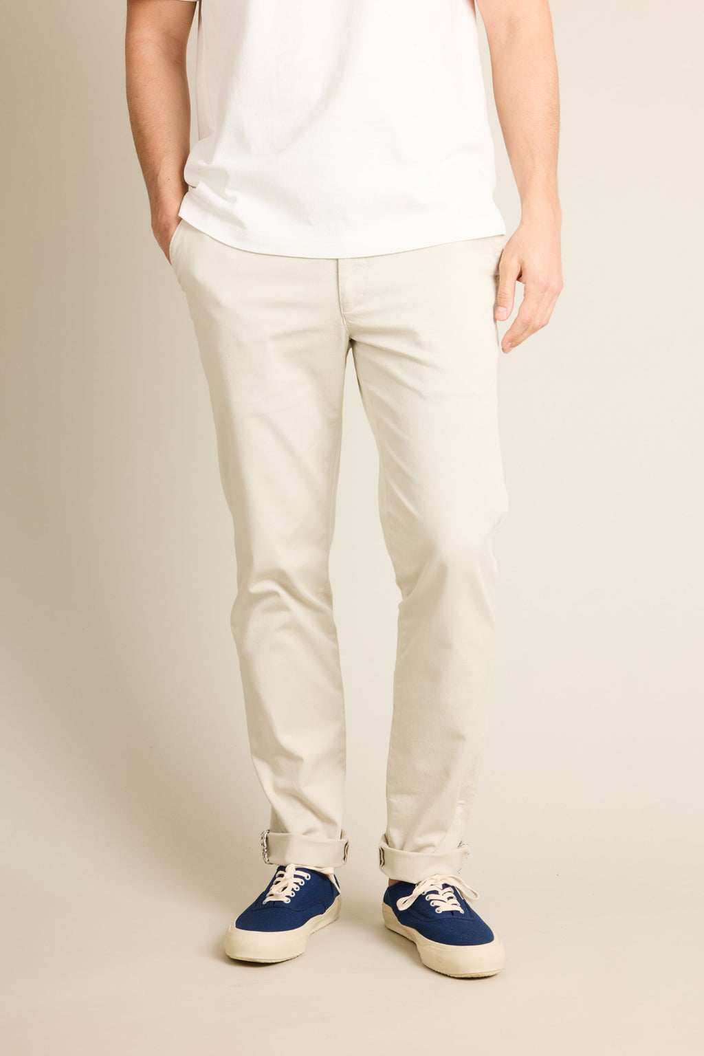 Easy chalk chinos