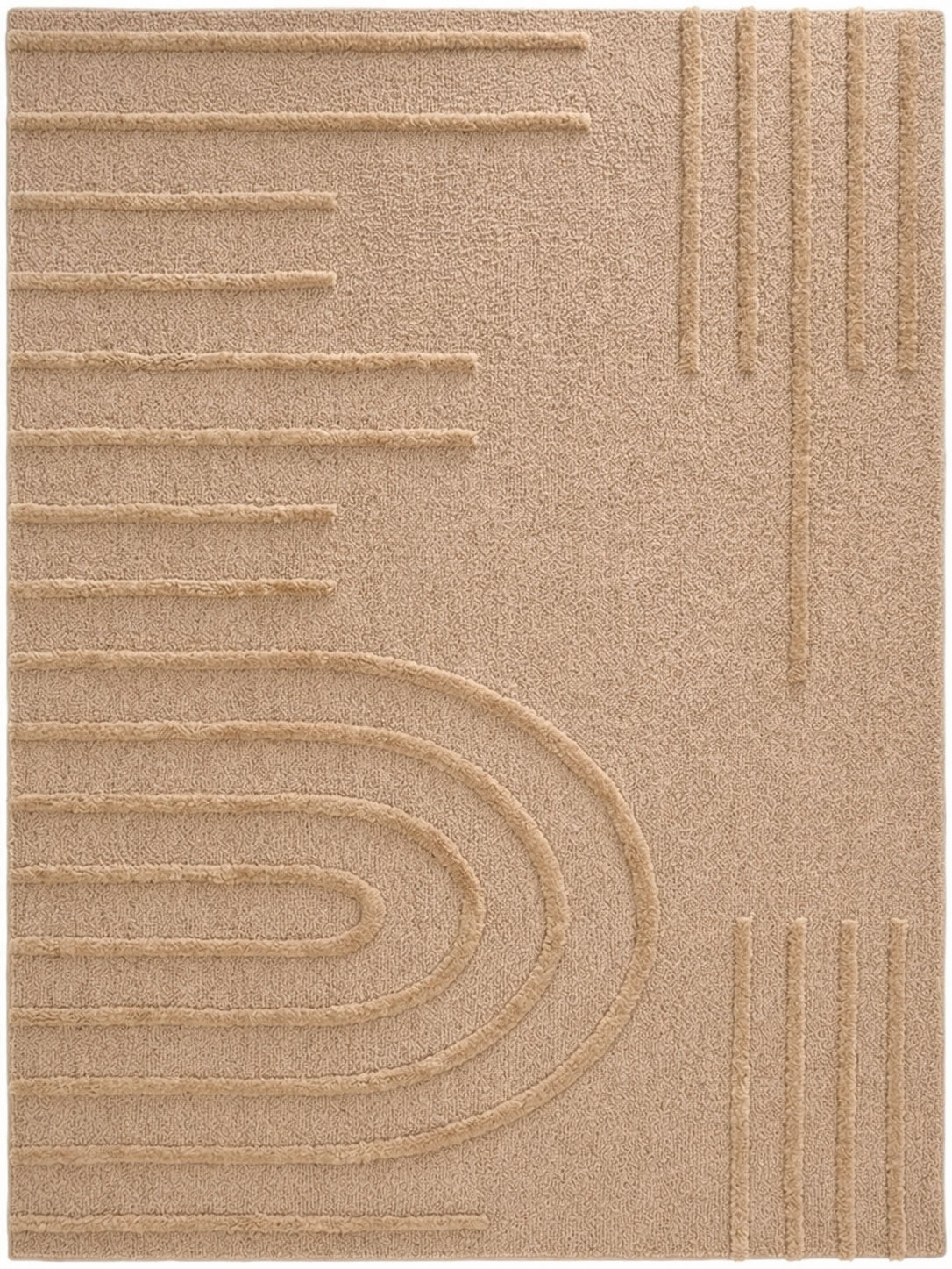 Harmonie - Tapis D'Intérieur - Polypropylène - Beige
