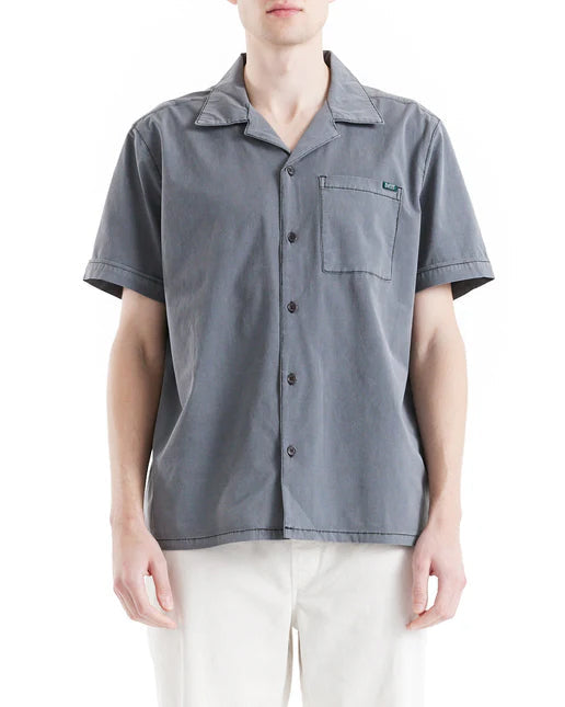 Chemise Remi Garment Dye - Anthracite