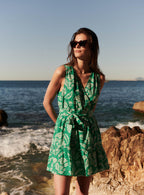 Robe Courte Rey Seashell - Jade