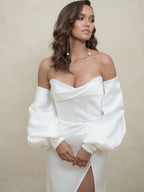 Vestido de ceremonia Celine - Blanco