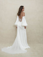 Vestido de ceremonia Celine - Blanco