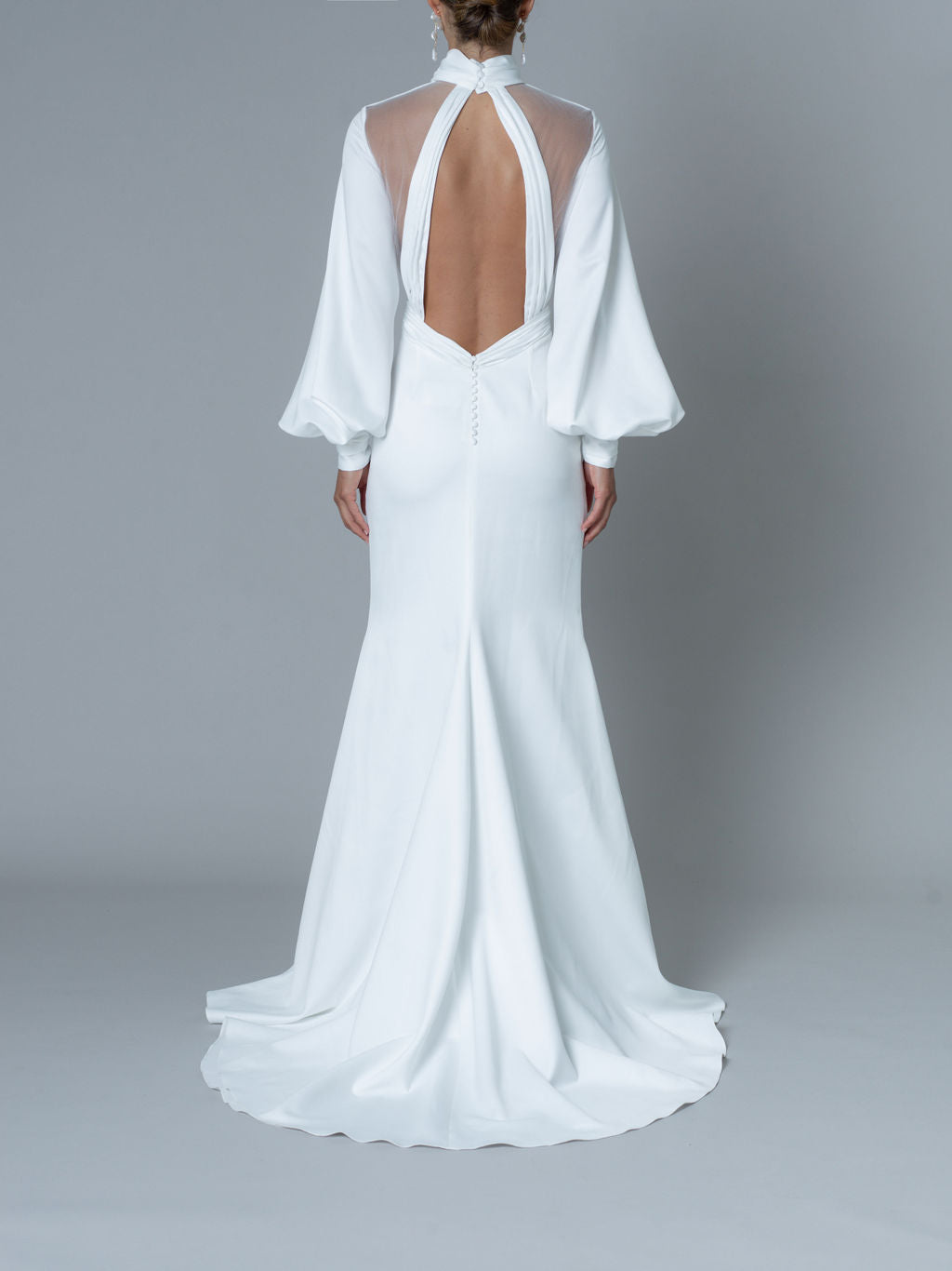 Vestido de ceremonia Linda - Blanco