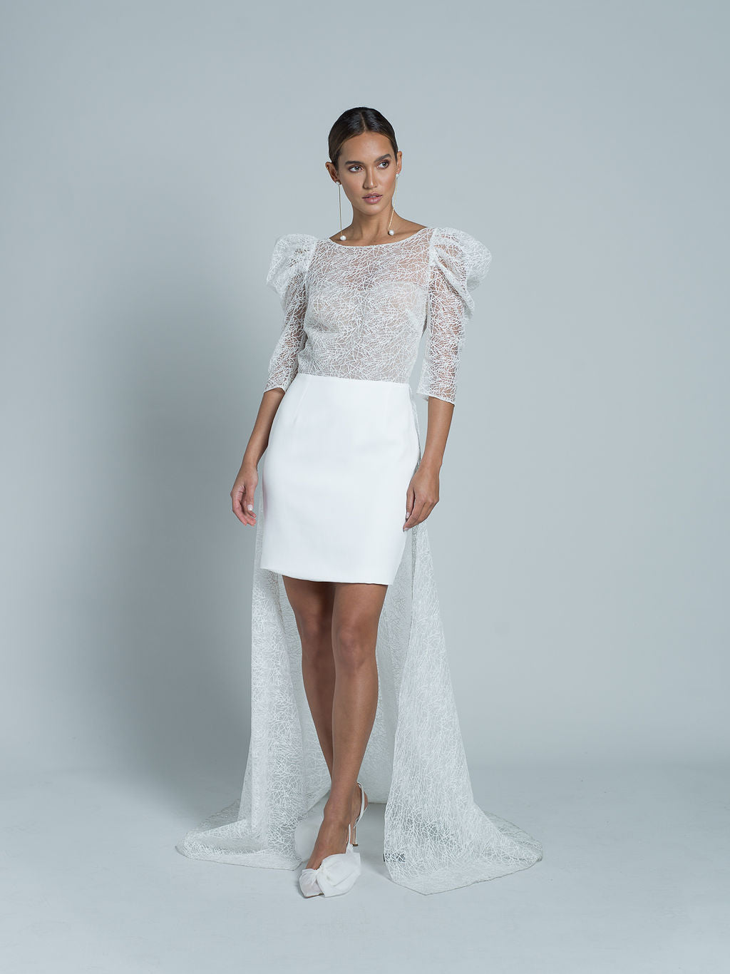 Robe Negin - Blanc
