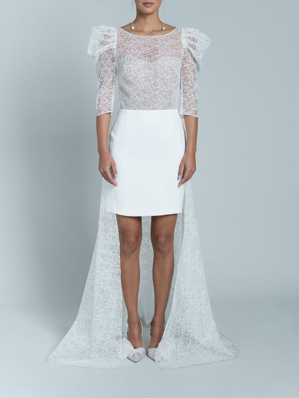 Robe Negin - Blanc
