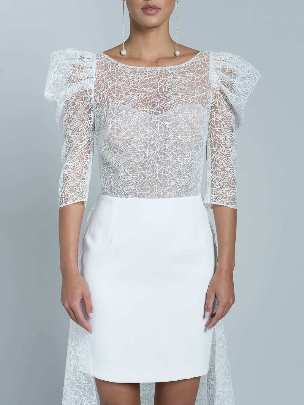 Robe Negin - Blanc