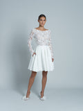 Robe Clover - Blanc