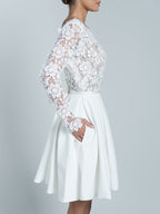 Robe Clover - Blanc