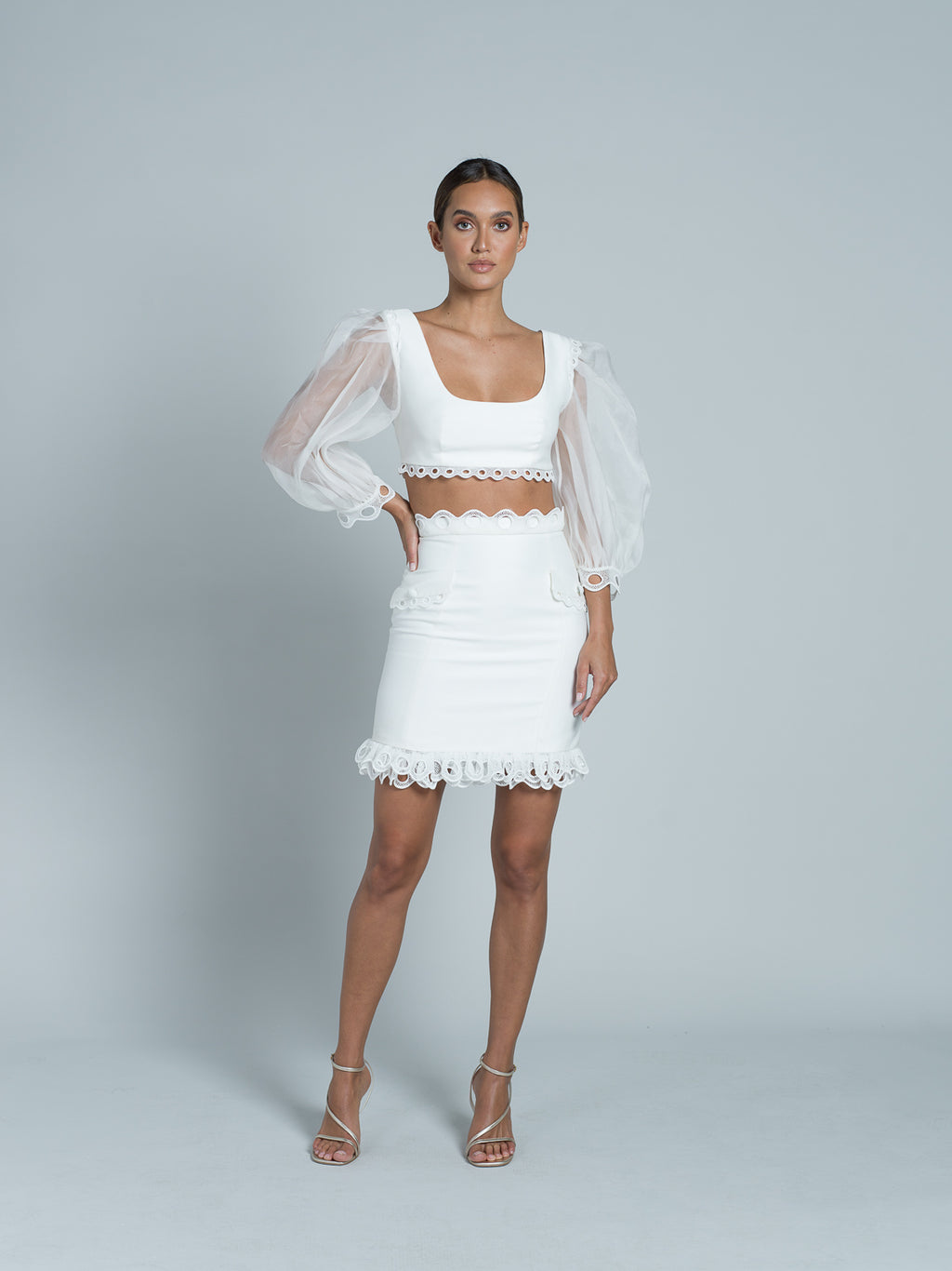 Java Skirt - White