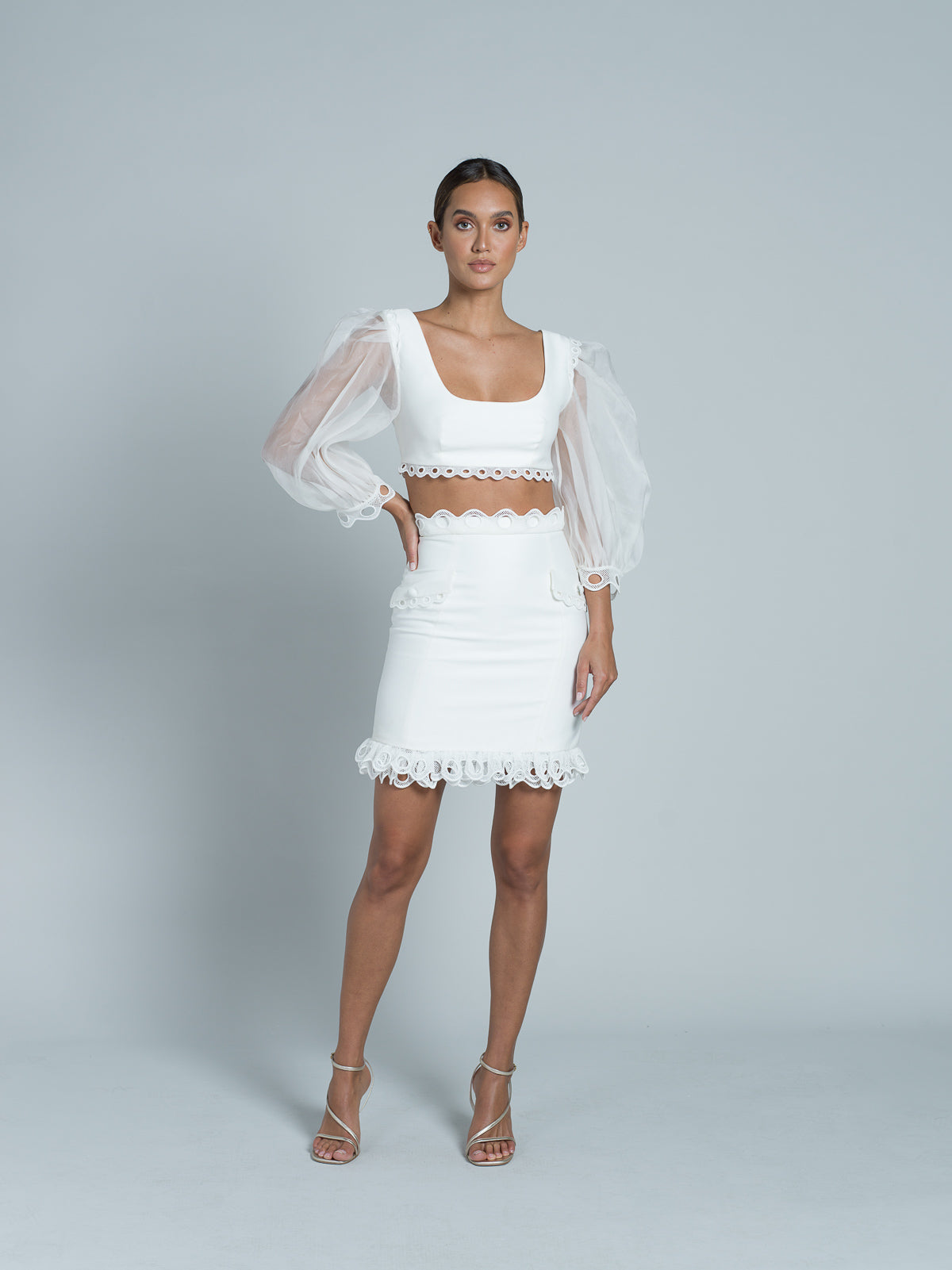 Java Skirt - White