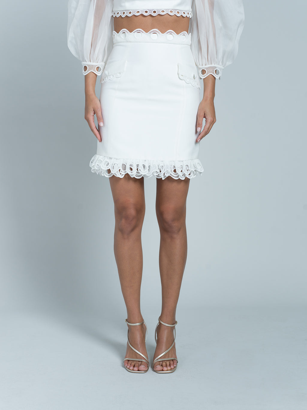 Java Skirt - White