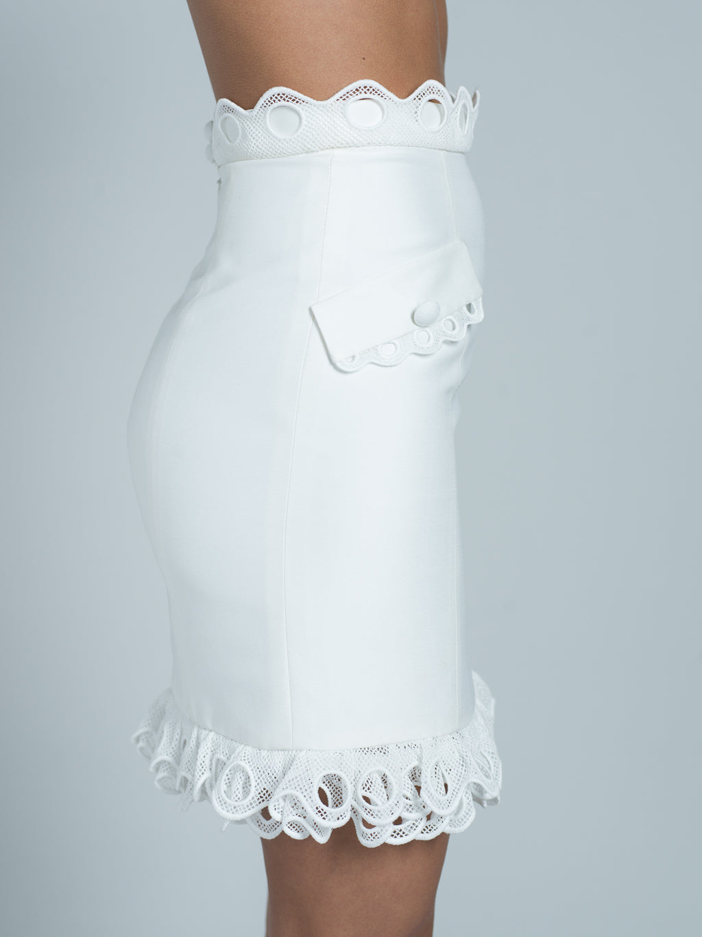 Java Skirt - White