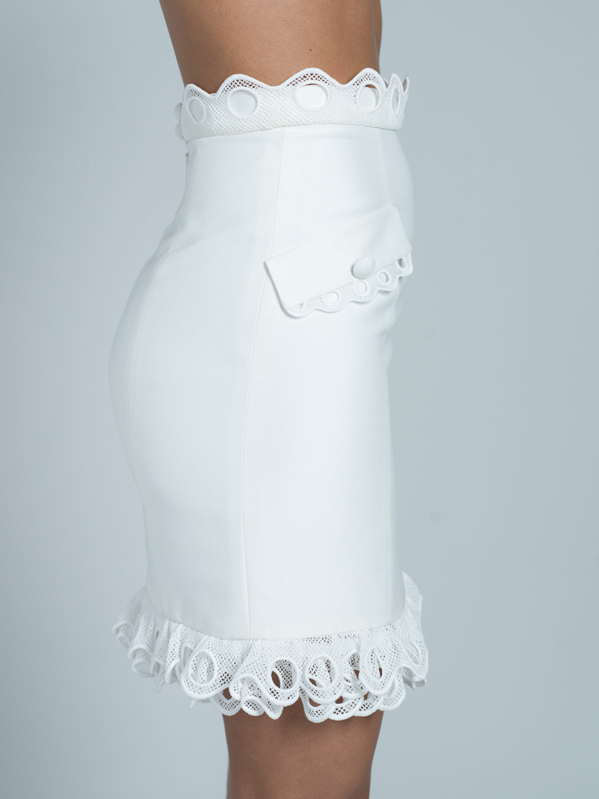 Java Skirt - White