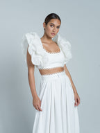 Rhodes Skirt - White