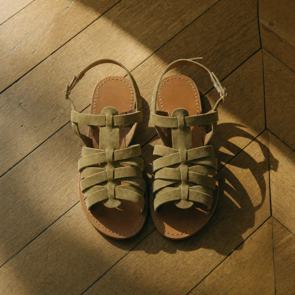 Caroline Sandals - Olive