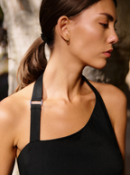 Black Blend Slash Dress