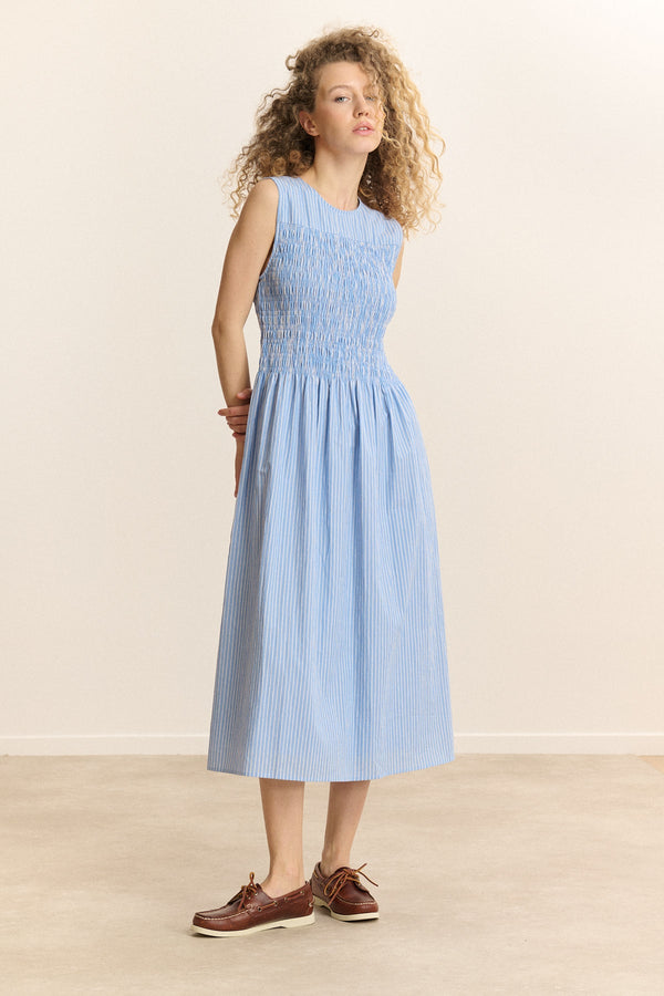 Robe Capucine - Bleu