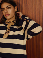 Vestido de punto Rady - Azul
