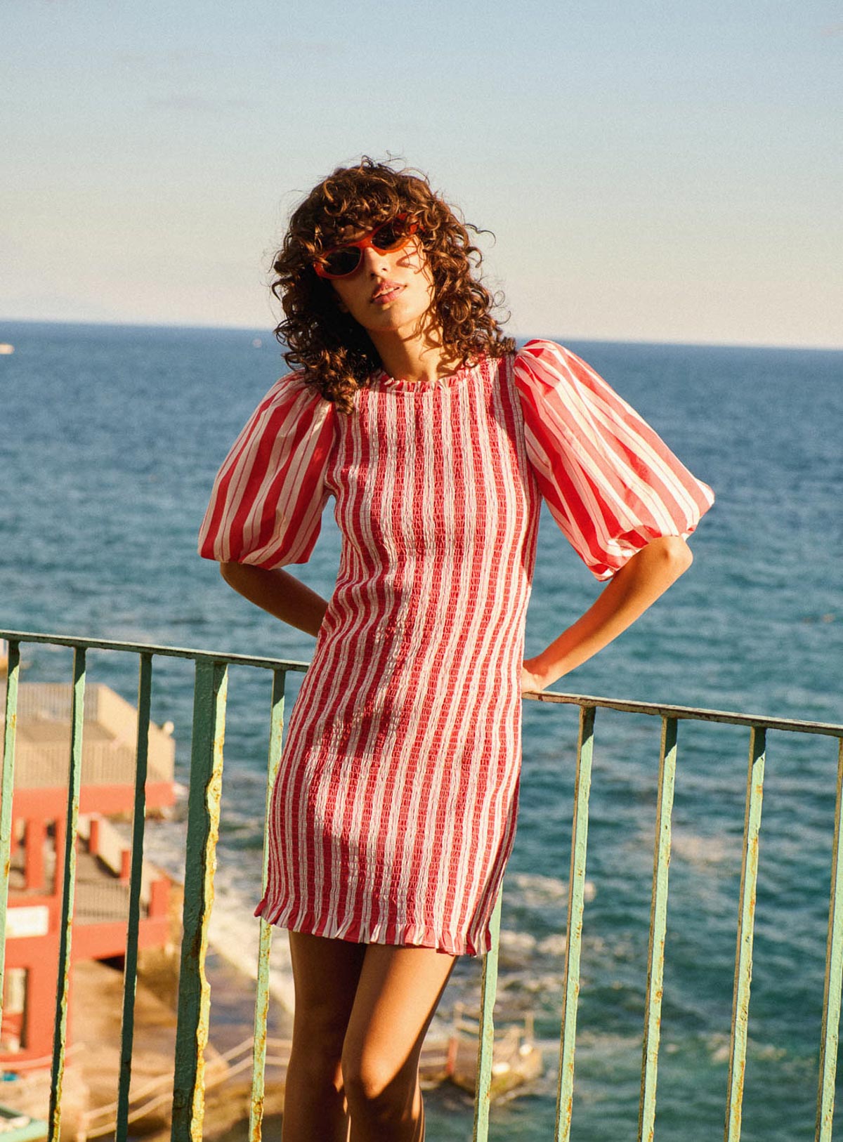 Vestido Rilla - Fresa