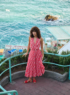 Vestido Ritu - Fresa