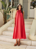 Vestido Riyu - Fucsia