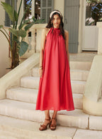 Vestido Riyu - Fucsia