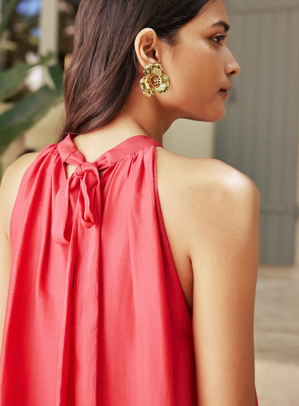 Vestido Riyu - Fucsia