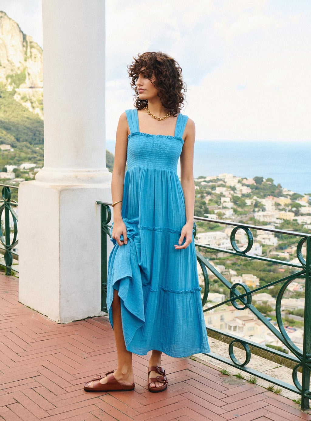 Vestido Ron - Mar